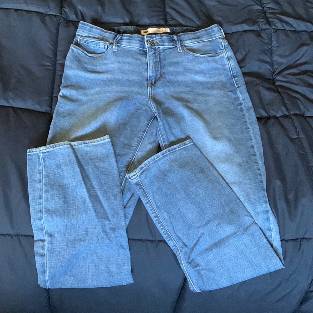 Levi Perfect Waist Straight Leg 525 Jeans Size 10